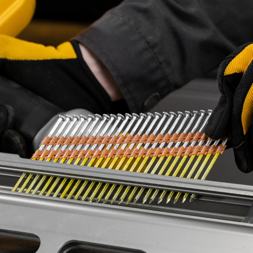 Гвозди для пнев. нейлера (оцинк.) длина - 90 мм, диам. - 3,05 мм, 2000 шт. Denzel по ценам производителя в Екатеринбурге с доставкой по всей России