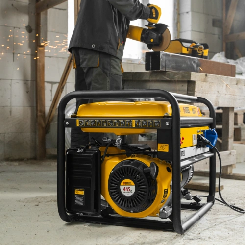 Генератор бензиновый GE 8900, 8.5 кВт, 220 В/50 Гц, 25 л, ручной старт Denzel по ценам производителя в Екатеринбурге с доставкой по всей России