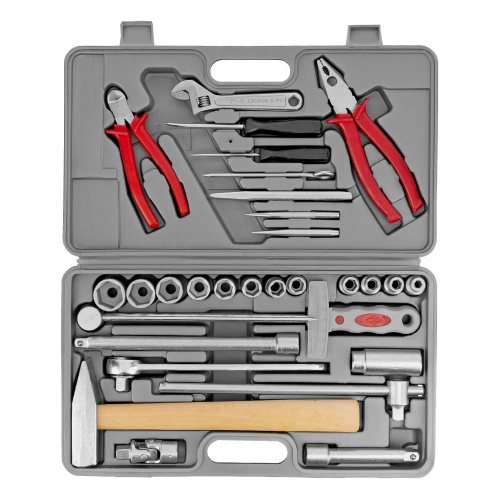 Набор слесарно-шоферского инструмента "Универсал-2", пластиковый бокс (НИЗ) по ценам производителя в Екатеринбурге с доставкой по всей России