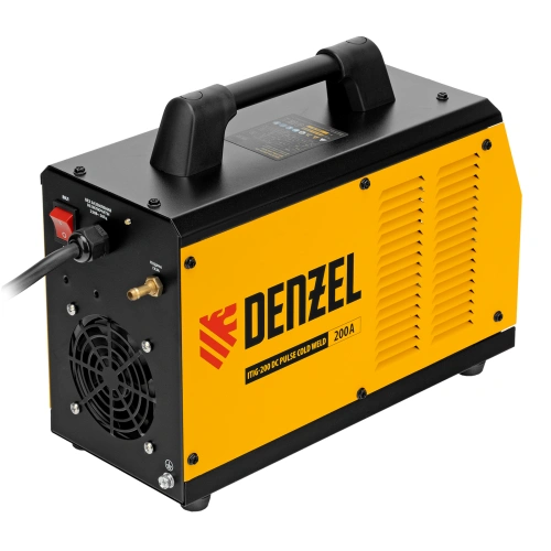 Аппарат инвертор. аргонодуговой сварки ITIG-200 DС Pulse Cold Weld, 200 А, ПВ 60% Denzel по ценам производителя в Екатеринбурге с доставкой по всей России