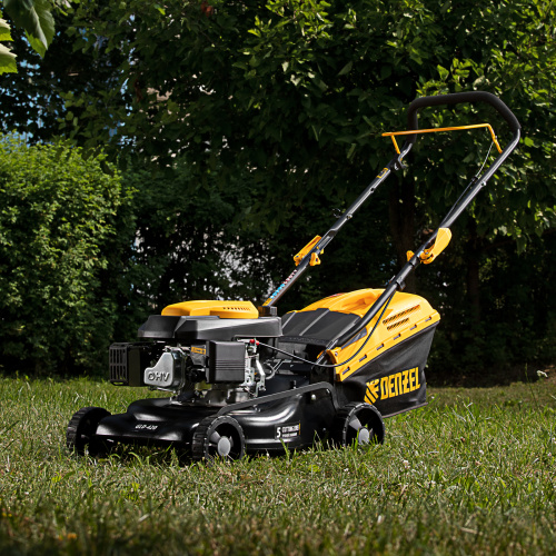 Газонокосилка бензиновая GLD-420, 146 см3, ширина 42 см, 40 л Denzel по ценам производителя в Екатеринбурге с доставкой по всей России