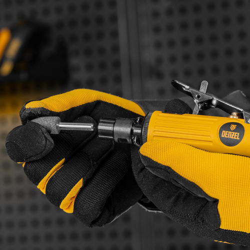 Пневмошлифмашина прямая PGS25000, 25000 об/мин, 10 шлиф. камней, цанга - 3, 6 мм, 113 л/мин Denzel по ценам производителя в Екатеринбурге с доставкой по всей России