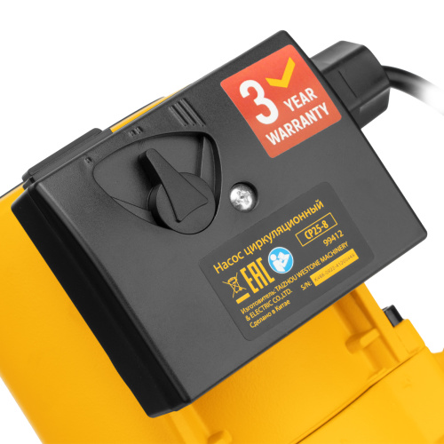 Циркуляционный насос CP25-8, напор 8 м, 130 л/мин, 1 м кабель, монт. длина 180 мм Denzel по ценам производителя в Екатеринбурге с доставкой по всей России