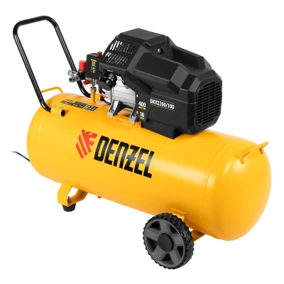 Компрессор воздушный DKV2200/100, Х-PRO 2.2 кВт, 400 л/мин, 100л Denzel по ценам производителя в Екатеринбурге с доставкой по всей России