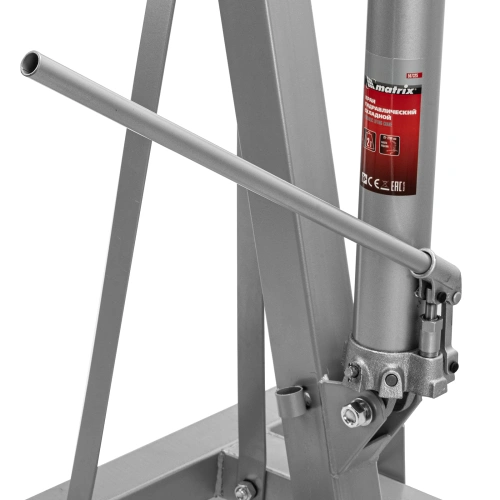 Кран гидравлический, 2 т, H подъема 25-2200 мм, складной (комплект из 2 частей) Matrix по ценам производителя в Екатеринбурге с доставкой по всей России