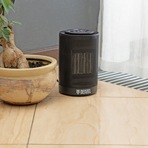 Тепловентилятор керамический DTFC-1200S, вращение, 3 реж., вент., нагрев 600/1200 Вт Denzel по ценам производителя в Екатеринбурге с доставкой по всей России