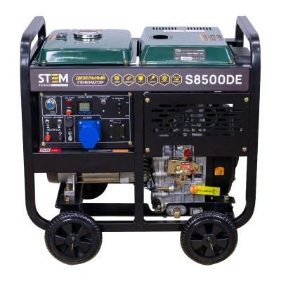 Генератор дизельный STEM Techno S8500DE (8,5кВт, электростартер, дисплей, подогрев, АВР) по ценам производителя в Екатеринбурге с доставкой по всей России