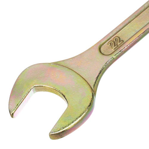 Набор ключей рожковых 6-22 мм, 8 шт, желтый цинк Сибртех по ценам производителя в Екатеринбурге с доставкой по всей России