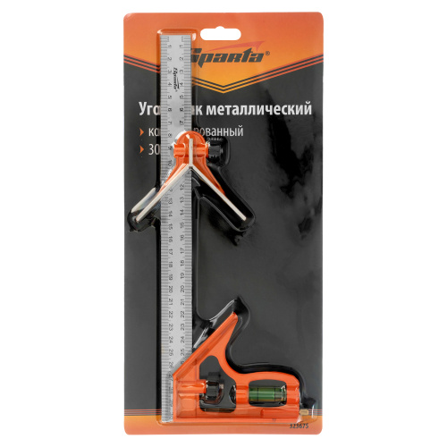 Угольник, 300 мм, металлический, комбинированный Sparta по ценам производителя в Екатеринбурге с доставкой по всей России