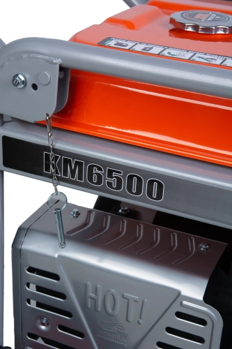 Генератор бензиновый 5,0 кВт 220В 27 л с электростартером и колесами TOR KM6500H по ценам производителя в Екатеринбурге с доставкой по всей России