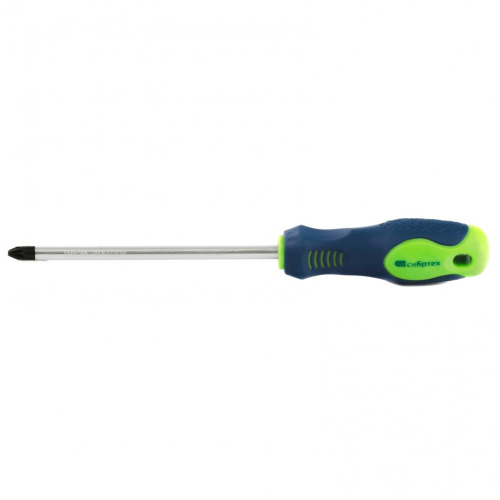 Отвертка, PZ3 х 150 мм, CrV, двухкомпонентная рукоятка Сибртех по ценам производителя в Екатеринбурге с доставкой по всей России