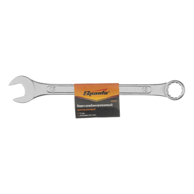Ключ комбинированный, 12 мм, хромированный Sparta по ценам производителя в Екатеринбурге с доставкой по всей России
