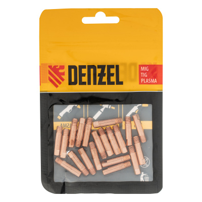 Токосъемный наконечник под проволоку 1,2 мм, М5х24, E-CU, 20 шт для MIG горелки тип 15 Denzel по ценам производителя в Екатеринбурге с доставкой по всей России