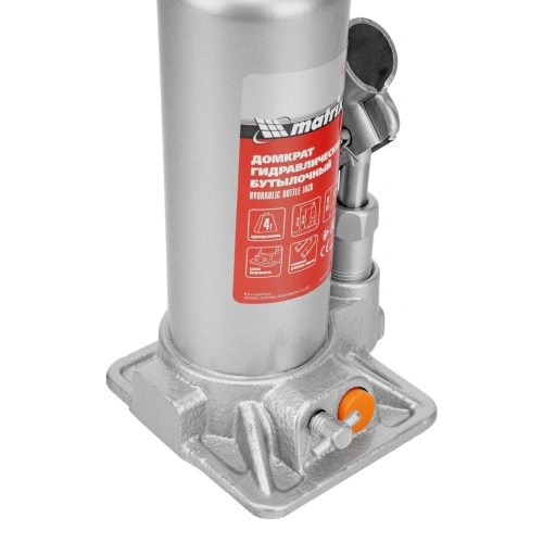 Домкрат гидравлический бутылочный, 4 т, h подъема 194-372 мм, в пластиковом кейсе Matrix по ценам производителя в Екатеринбурге с доставкой по всей России