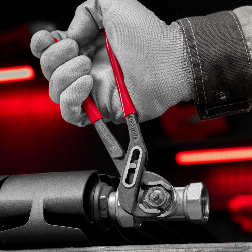 Клещи переставные 180 мм, хром-ванадий, обливные рукоятки Matrix по ценам производителя в Екатеринбурге с доставкой по всей России