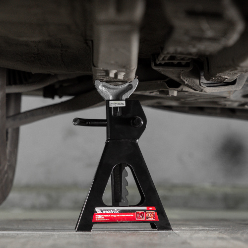 Подставки под машину регулируемые, 2 т, H подъема 275-420 мм, 2 шт Matrix по ценам производителя в Екатеринбурге с доставкой по всей России
