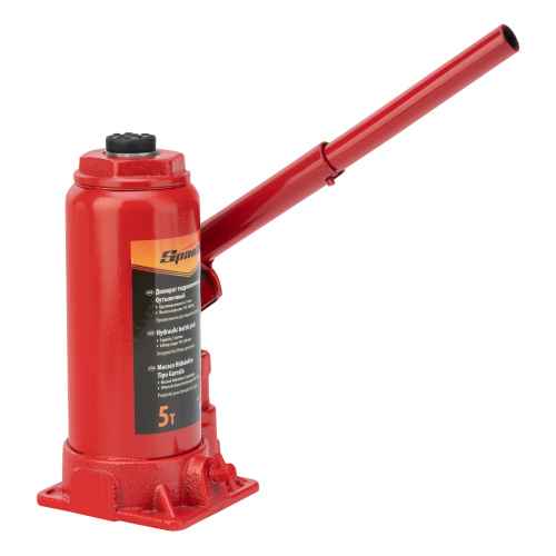 Домкрат гидравлический бутылочный, 5 т, h подъема 195-380 мм Sparta по ценам производителя в Екатеринбурге с доставкой по всей России