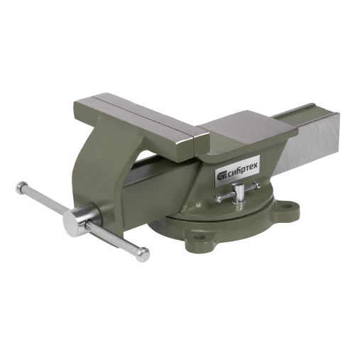 Тиски слесарные, 150 мм, стальные, поворотные Сибртех по ценам производителя в Екатеринбурге с доставкой по всей России