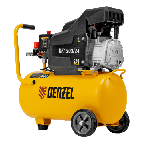 Компрессор воздушный DK1500/24, Х-PRO 1.5 кВт, 230 л/мин, 24 л Denzel по ценам производителя в Екатеринбурге с доставкой по всей России