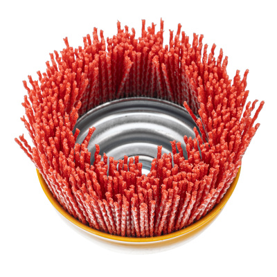 Щетка для УШМ, 100 мм, Чашка, нейлоновая щетина, М14 Denzel по ценам производителя в Екатеринбурге с доставкой по всей России