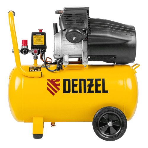 Компрессор воздушный DCV2200/50, прямой привод, 2.2 кВт, 50 литров, 380 л/мин Denzel по ценам производителя в Екатеринбурге с доставкой по всей России