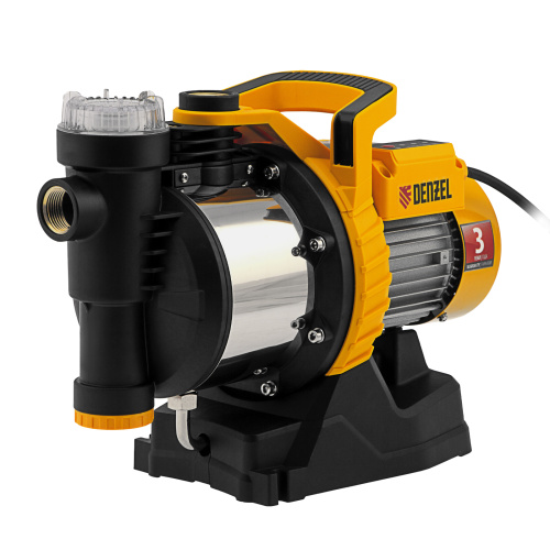 Садовый поверхностный насос GP1100SS, 1100 Вт, 4000 л/ч, подъем 45 м, пластик Denzel по ценам производителя в Екатеринбурге с доставкой по всей России