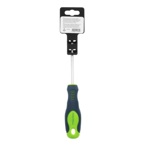 Отвертка, PZ2 х 100 мм, CrV, двухкомпонентная рукоятка Сибртех по ценам производителя в Екатеринбурге с доставкой по всей России