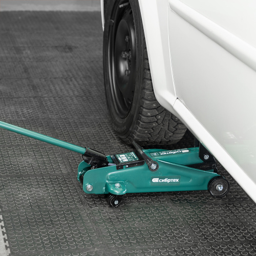 Домкрат гидравлический подкатной, 2 т, 127-330 мм Сибртех по ценам производителя в Екатеринбурге с доставкой по всей России