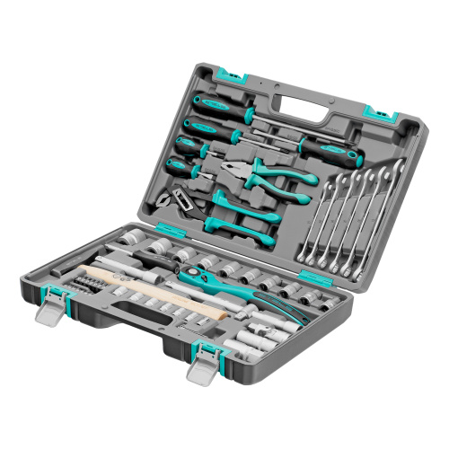 Набор инструментов, 1/2", Cr-V, S2, усиленный кейс, 58 предметов Stels по ценам производителя в Екатеринбурге с доставкой по всей России