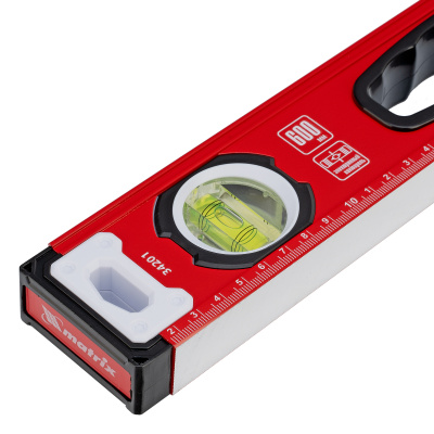 Уровень алюминиевый, фрезерованный, 3 глазка, рукоятки, 600 мм Matrix по ценам производителя в Екатеринбурге с доставкой по всей России