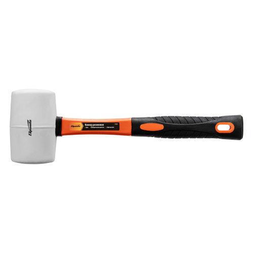 Киянка резиновая, 680 г, белая резина, фибергласовая рукоятка Sparta по ценам производителя в Екатеринбурге с доставкой по всей России