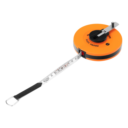 Рулетка геодезическая, 10 м х 12,5 мм, лента ПВХ, закрытый круглый корпус Sparta по ценам производителя в Екатеринбурге с доставкой по всей России