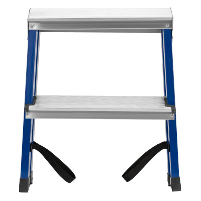 Стремянка двусторонняя 2 ступени, стальная, Сибртех по ценам производителя в Екатеринбурге с доставкой по всей России