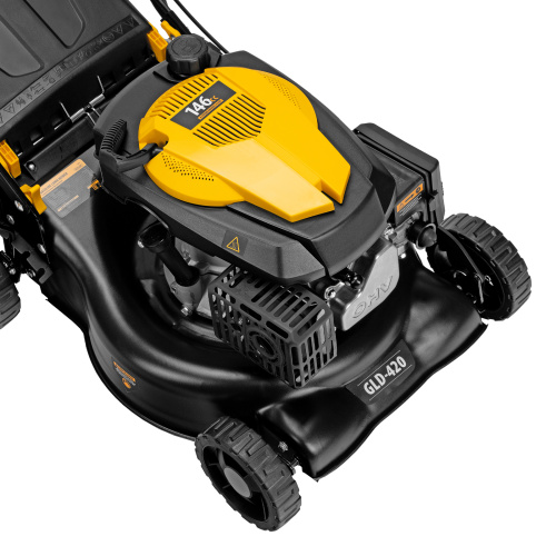 Газонокосилка бензиновая GLD-420, 146 см3, ширина 42 см, 40 л Denzel по ценам производителя в Екатеринбурге с доставкой по всей России