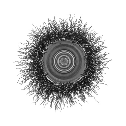 Щетка для дрели, 50 мм, Чашка, со шпилькой, нержавеющая витая проволока Denzel по ценам производителя в Екатеринбурге с доставкой по всей России