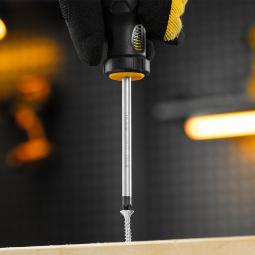 Отвертка, PZ1x75 мм, S2, 3к рукоятка Denzel по ценам производителя в Екатеринбурге с доставкой по всей России