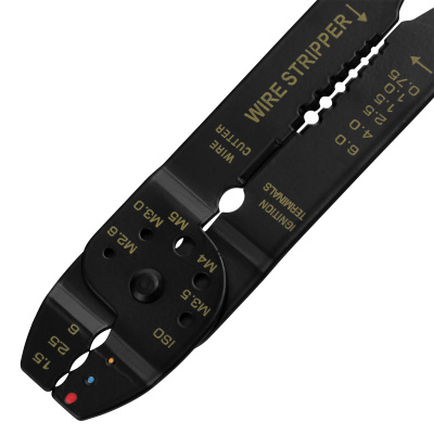 Щипцы, 210 мм, для зачистки электропроводов и обжима контактных кле мм, 1.5-6.5 мм Sparta по ценам производителя в Екатеринбурге с доставкой по всей России