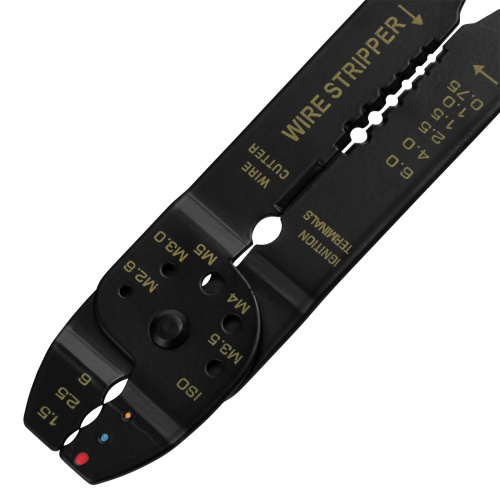 Щипцы, 210 мм, для зачистки электропроводов и обжима контактных кле мм, 1.5-6.5 мм Sparta по ценам производителя в Екатеринбурге с доставкой по всей России