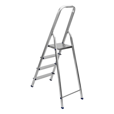 Стремянка, 4 ступени, алюминиевая, Сибртех по ценам производителя в Екатеринбурге с доставкой по всей России