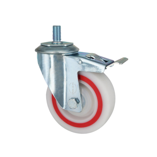 Колесо полипропиленовое с болтом и тормозом EM05 MBTM 125 F по ценам производителя в Екатеринбурге с доставкой по всей России