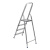 Стремянка, 4 ступени, алюминиевая, Сибртех по ценам производителя в Екатеринбурге с доставкой по всей России