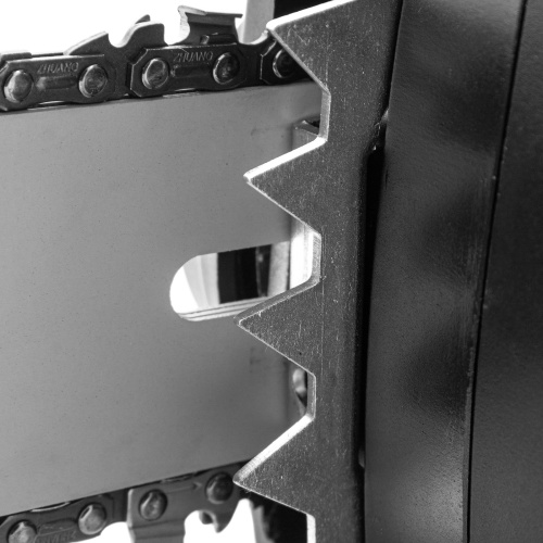 Пила цепная электрическая EDS-2200, 2.2 кВт,продольная, шина 45 см, шаг 3/8, паз 1.3 мм, 62 звена Denzel по ценам производителя в Екатеринбурге с доставкой по всей России