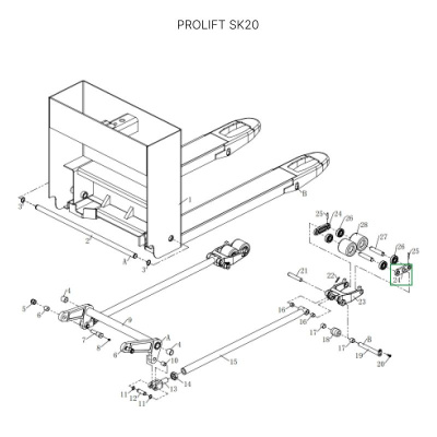 Соединительная пластина роликов для тележек SK20 по ценам производителя в Екатеринбурге с доставкой по всей России