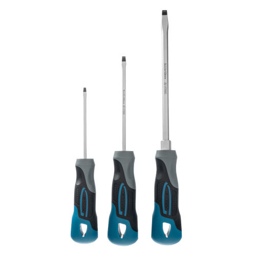 Набор отверток SL, 3 шт, S2, трехкомпонентная рукоятка Gross по ценам производителя в Екатеринбурге с доставкой по всей России