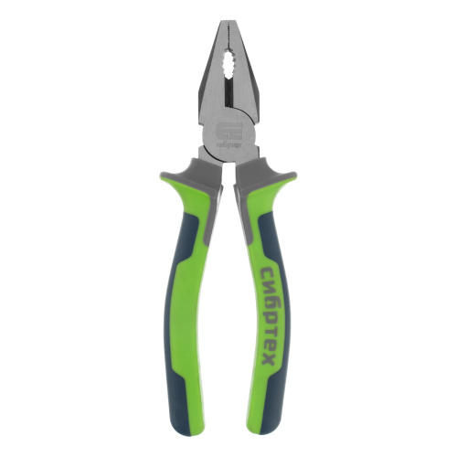 Плоскогубцы комбинированные, 180 мм, фосфатирование, трехкомпонентные рукоятки Сибртех по ценам производителя в Екатеринбурге с доставкой по всей России