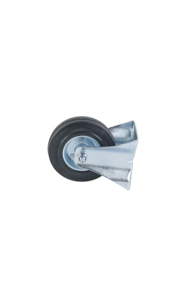 Колесо неповоротное усиленное резина FRC 55 125 мм по ценам производителя в Екатеринбурге с доставкой по всей России