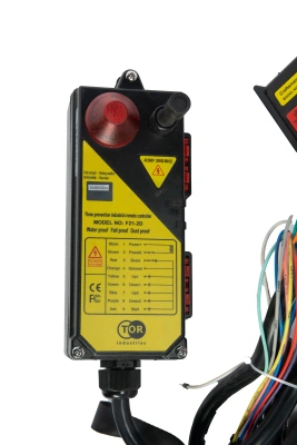 Комплект радиоуправления TOR F21-2D (380В, 2 кнопки, двухскоростной) по ценам производителя в Екатеринбурге с доставкой по всей России