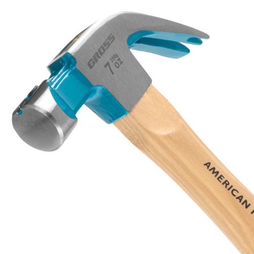 Молоток-гвоздодер, 200 г, угол 45, магнит, обрезиненная рукоятка American hickory GROSS по ценам производителя в Екатеринбурге с доставкой по всей России