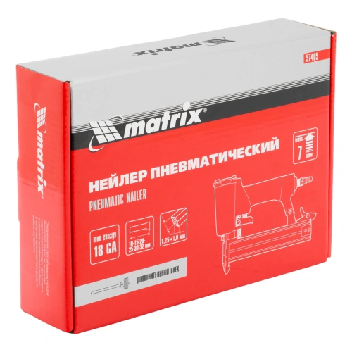 Нейлер пневматический для гвоздей от 10 до 32 мм Matrix по ценам производителя в Екатеринбурге с доставкой по всей России