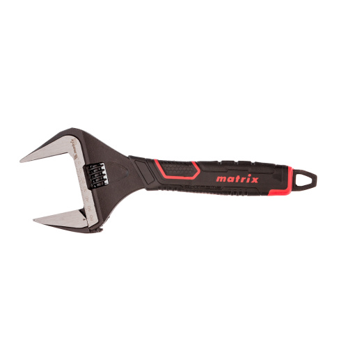 Ключ разводной, тонкие губки, фосфатированный, двухкомпонентная рукоятка, 300 мм, PRO Matrix по ценам производителя в Екатеринбурге с доставкой по всей России